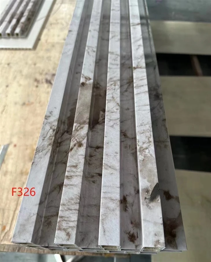 Wood Composite Wallboard Plastic Wood Grain WPC Wall Panel